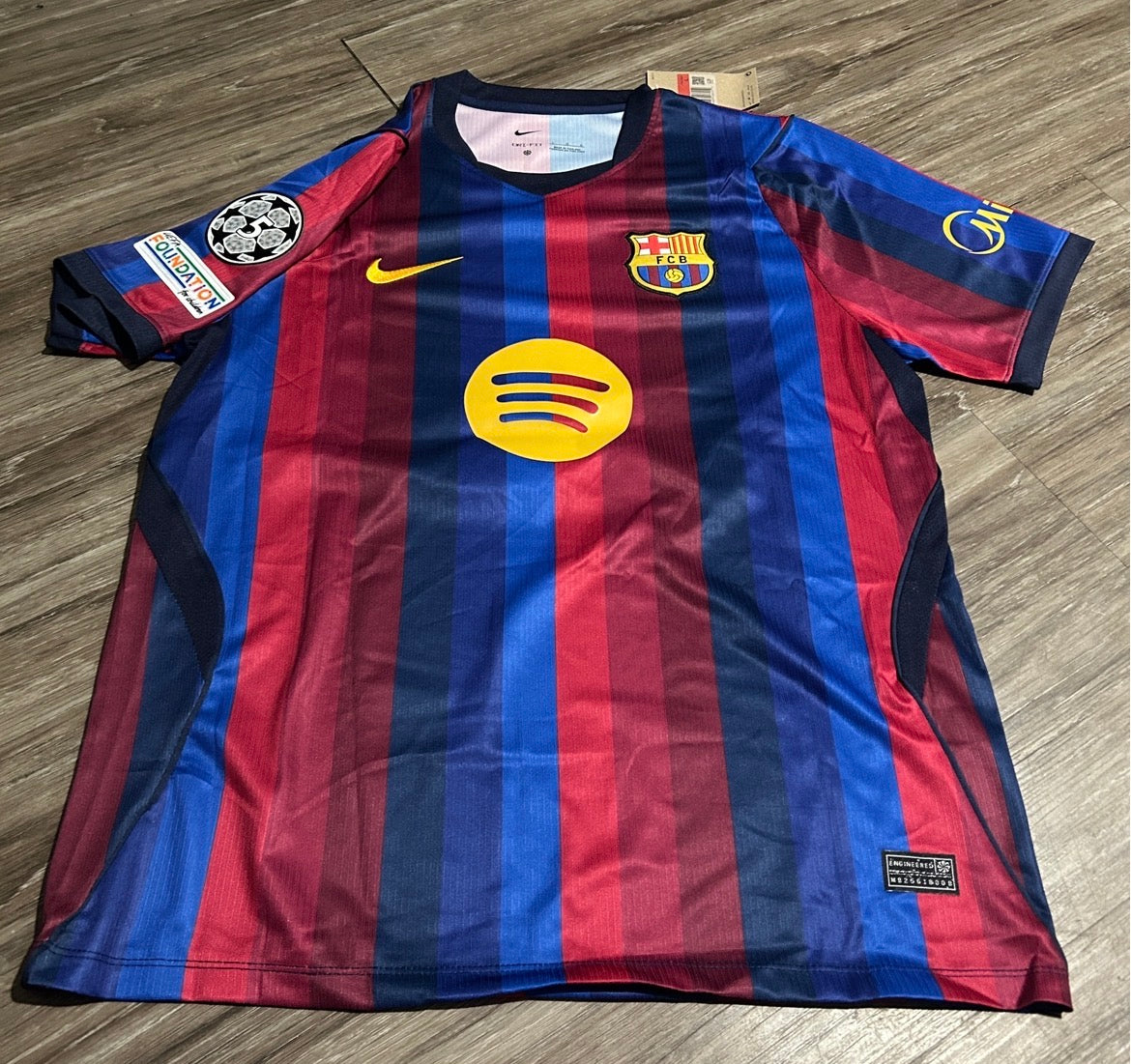 26/27 FC Barcelona Lamine Yamal #10 Home Jersey
