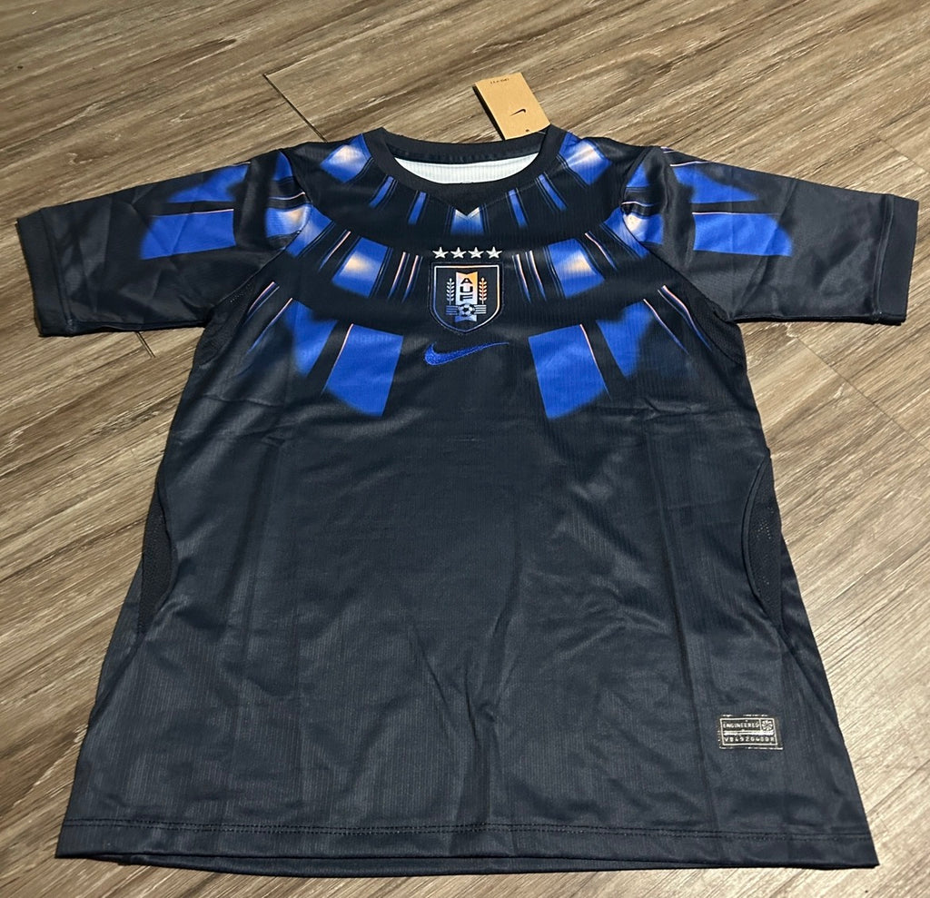 Uruguay AUF Black & Blue Jersey