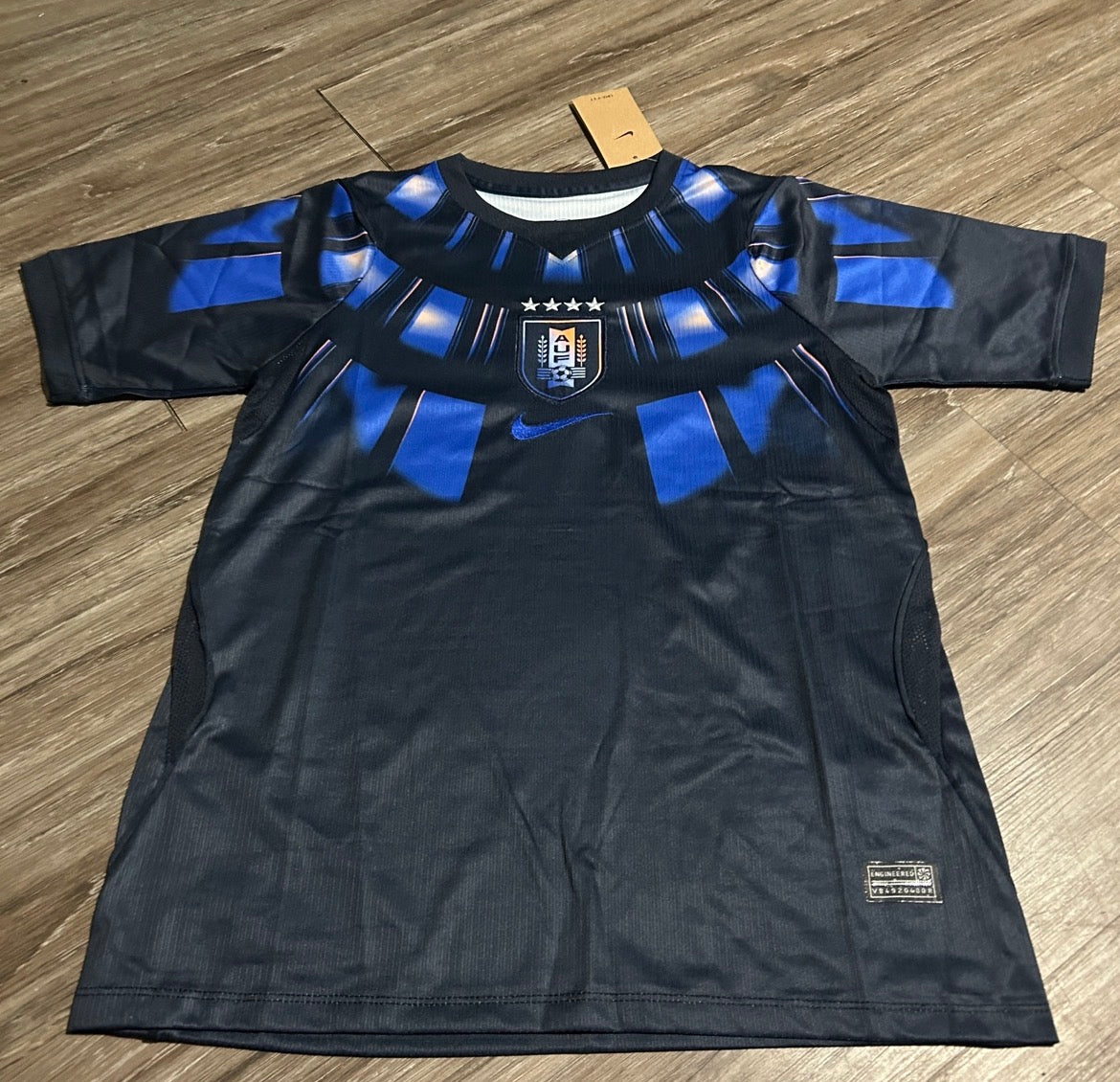 Uruguay AUF Black & Blue Jersey