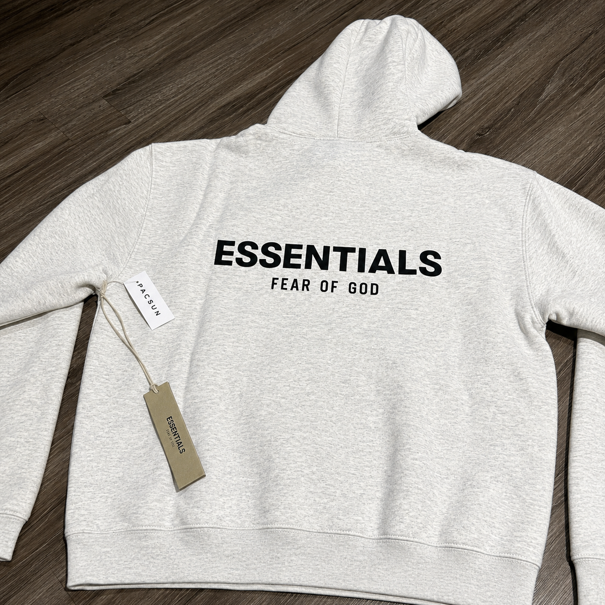 Light Grey Essentials Fear of God Hoodie
