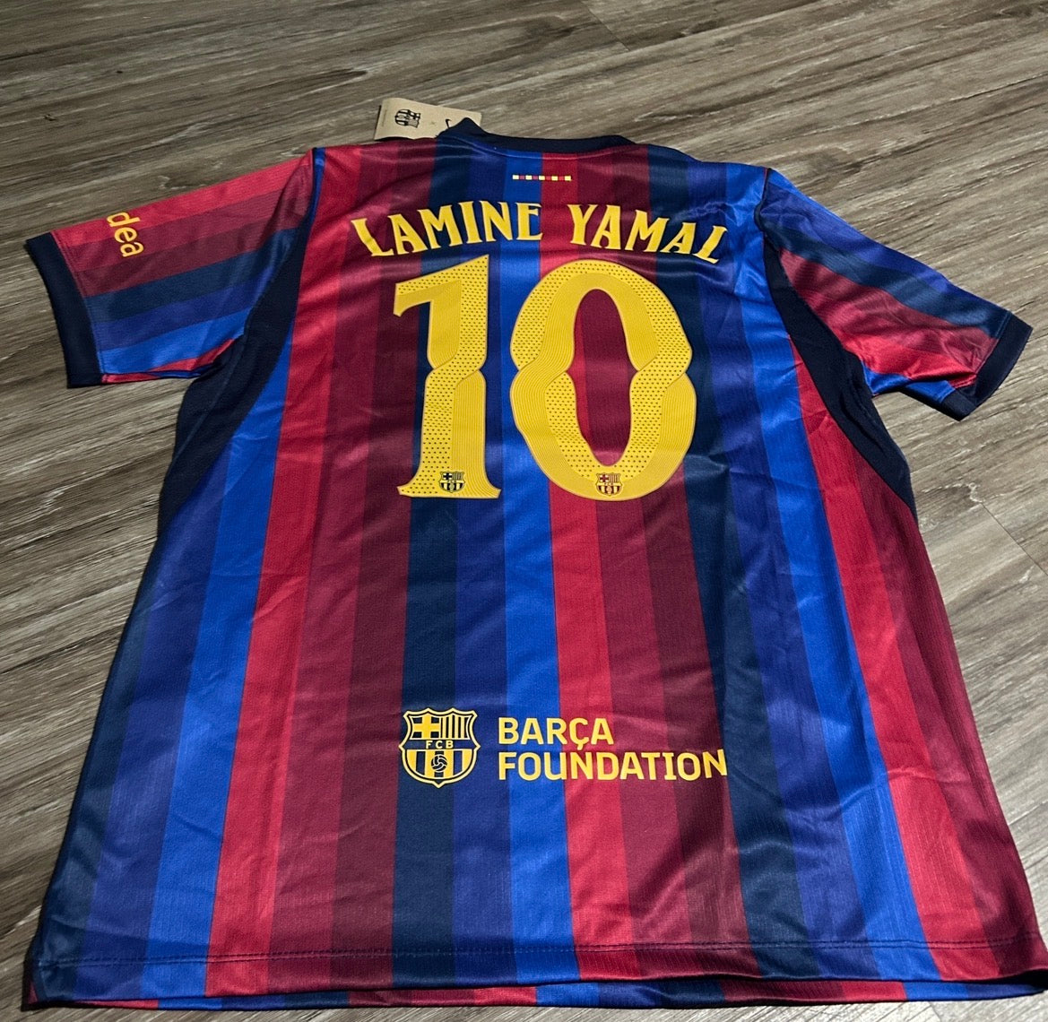 26/27 FC Barcelona Lamine Yamal #10 Home Jersey