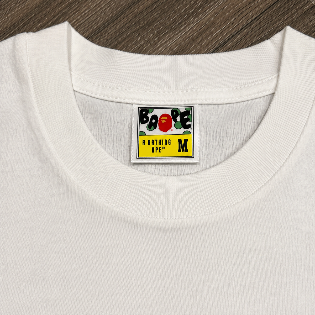 BAPE T-Shirt – Plaid Ape Head