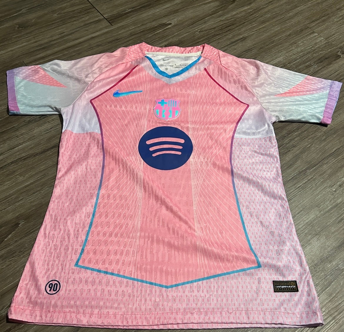 Pink Barcelona Lamine Yamal #10 Jersey