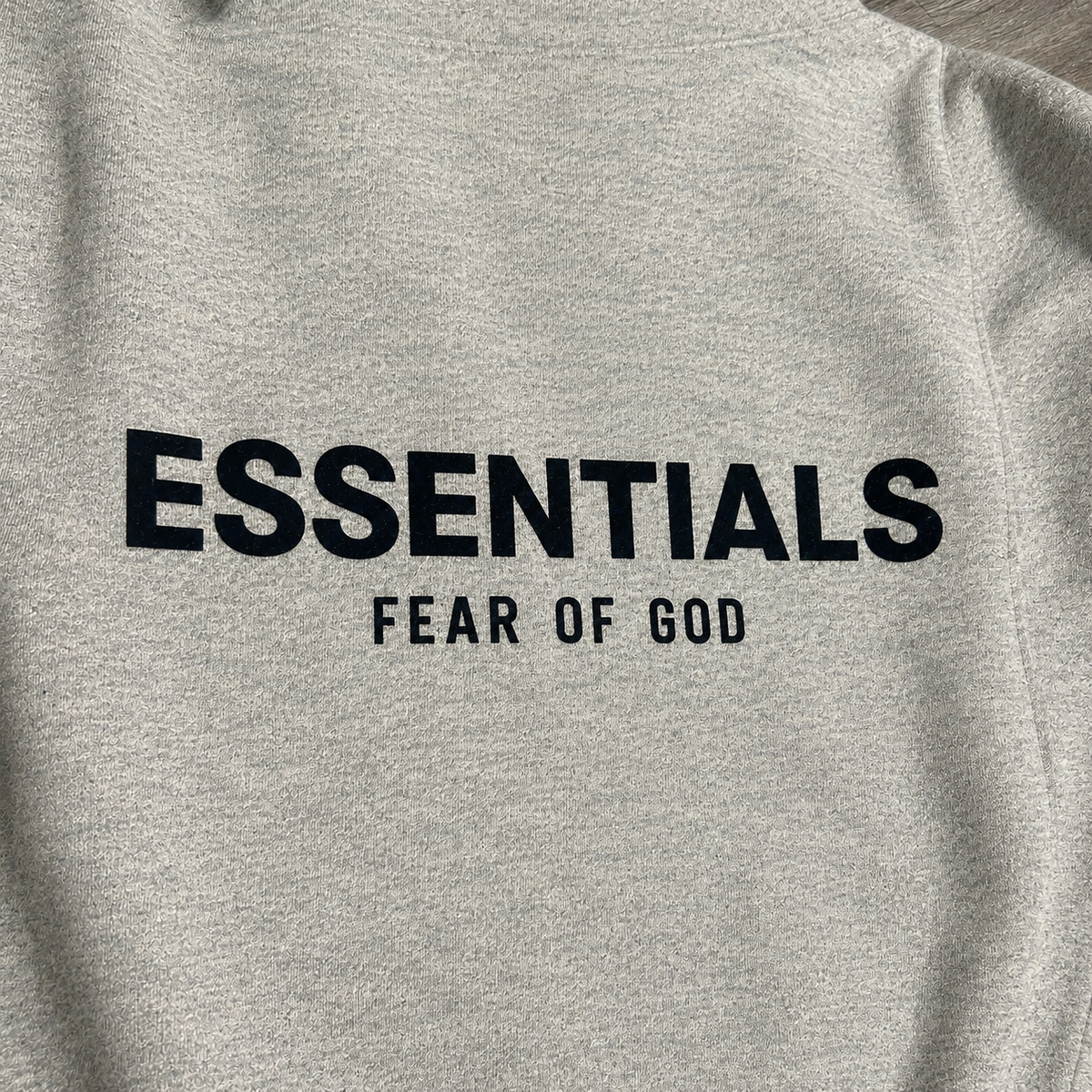 Grey Essentials Fear of God Hoodie