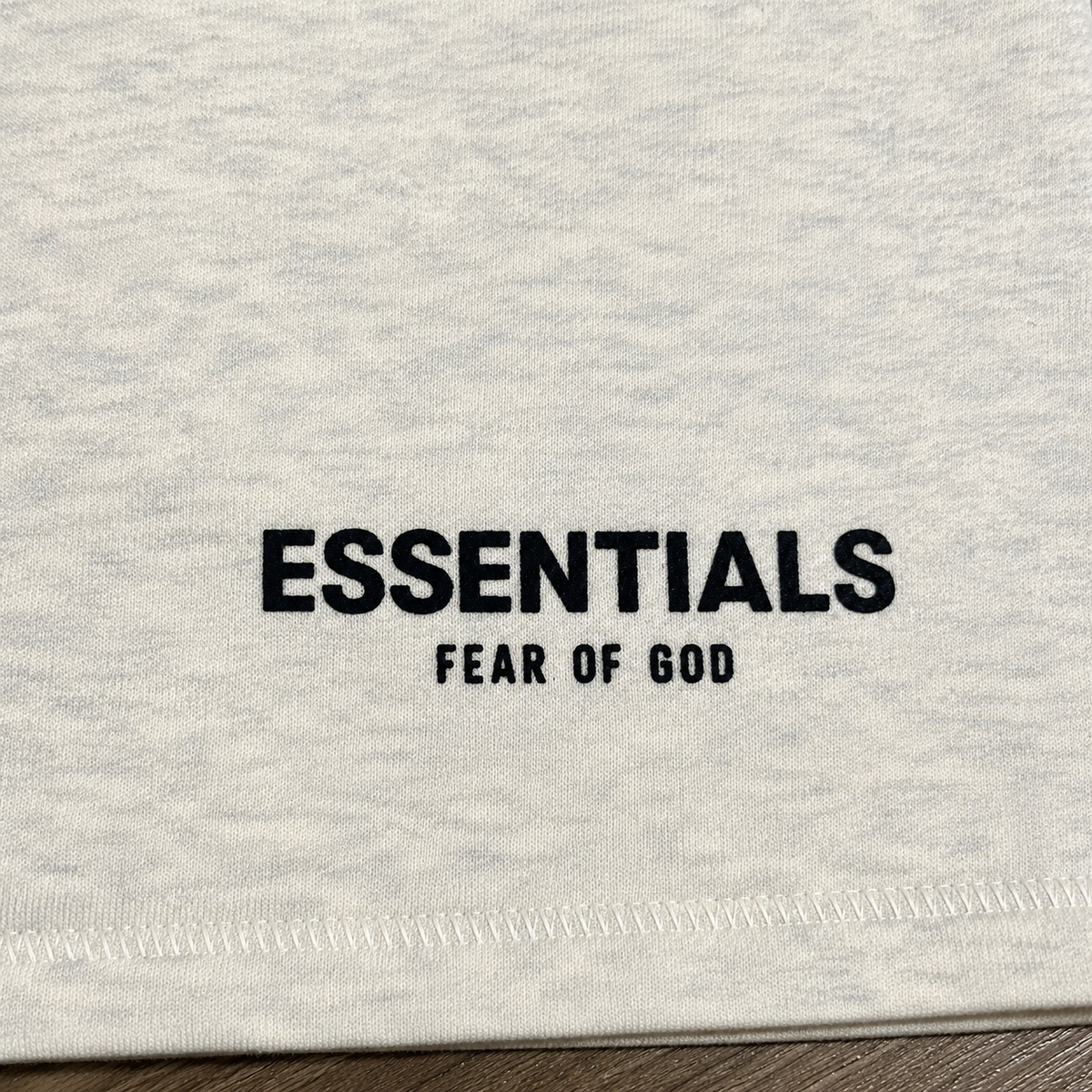 Light Heather Oatmeal Essentials Fear of God Shorts