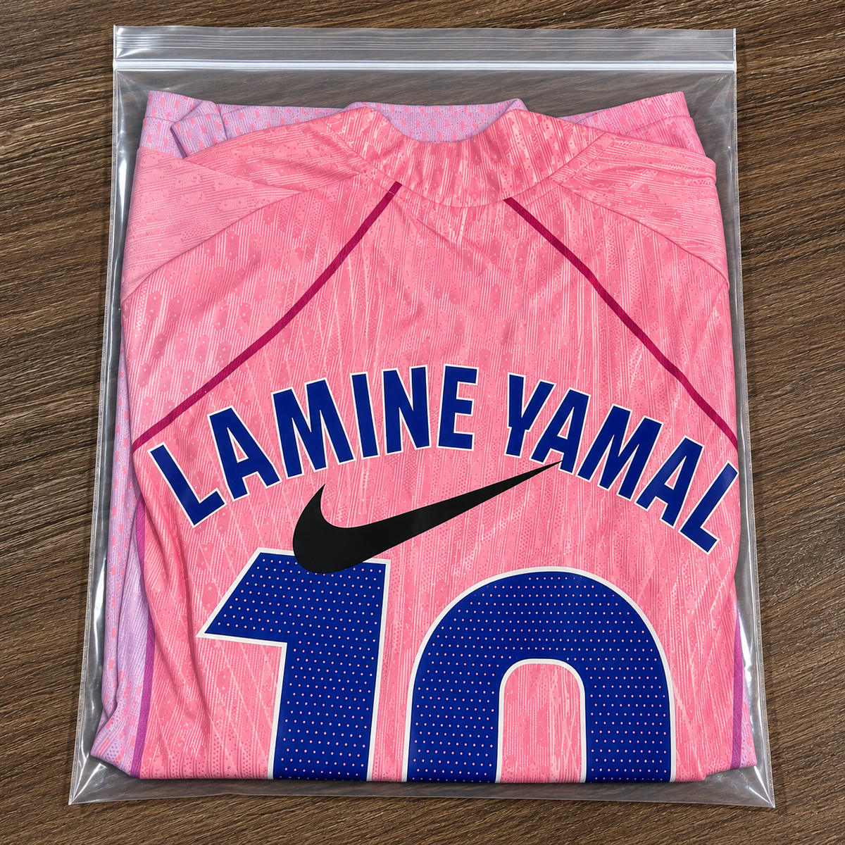 Pink Barcelona Lamine Yamal #10 Jersey