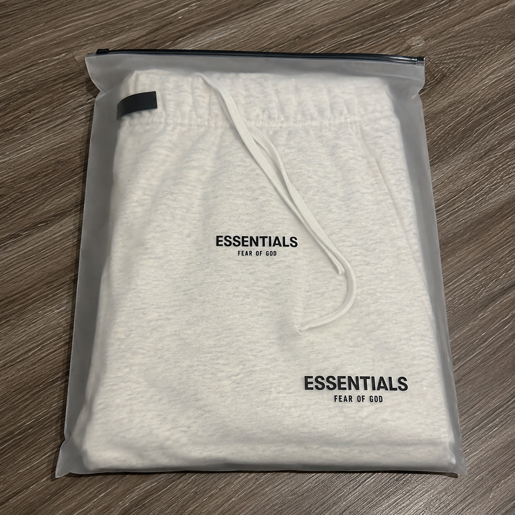 Light Heather Oatmeal Essentials Fear of God Shorts