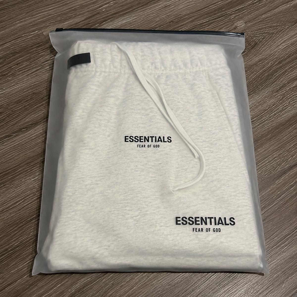 Light Heather Oatmeal Essentials Fear of God Shorts