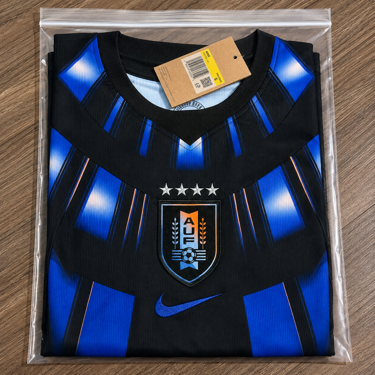 Uruguay AUF Black & Blue Jersey