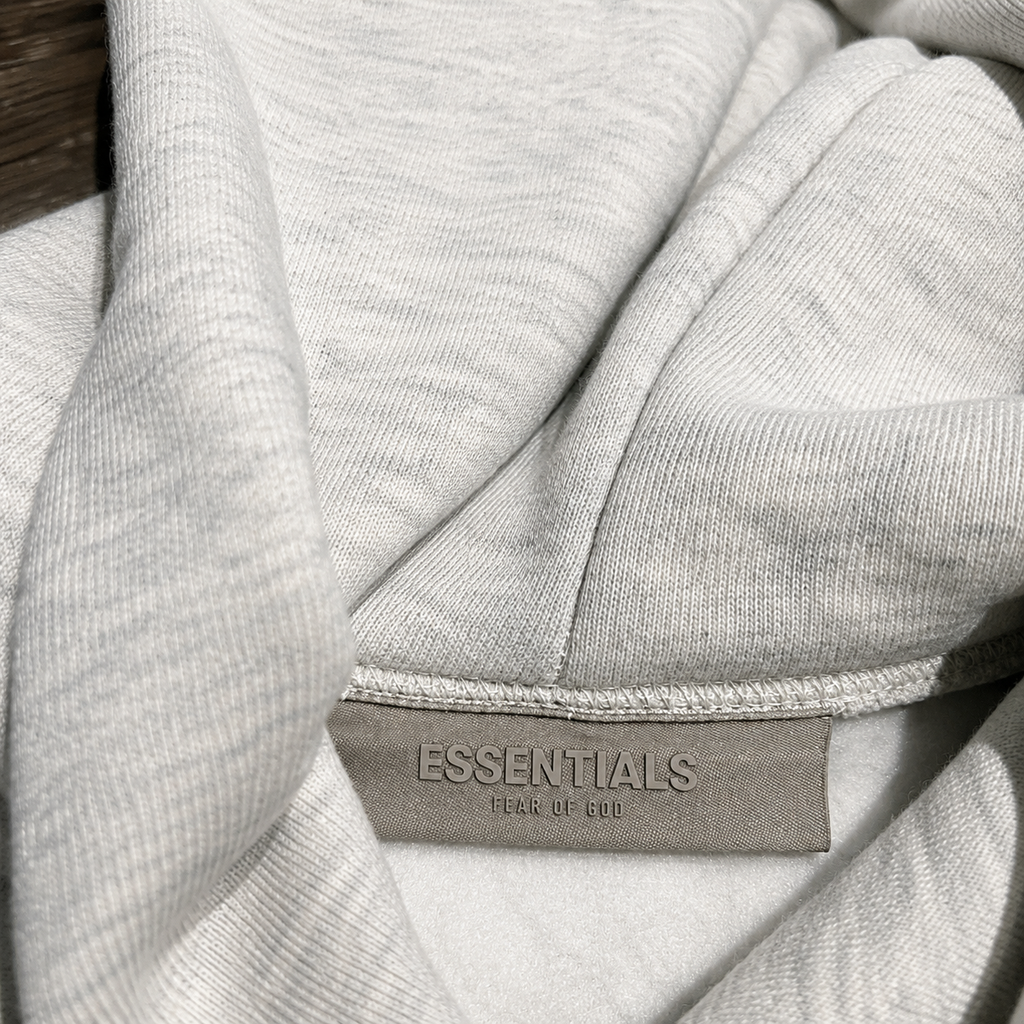 Light Grey Essentials Fear of God Hoodie