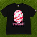 BAPE T-Shirt – Pink Camo Ape Head